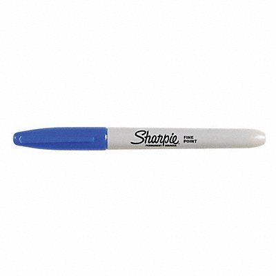 SHARPIE 30003B F8631 Permanent Marker Blue PK12