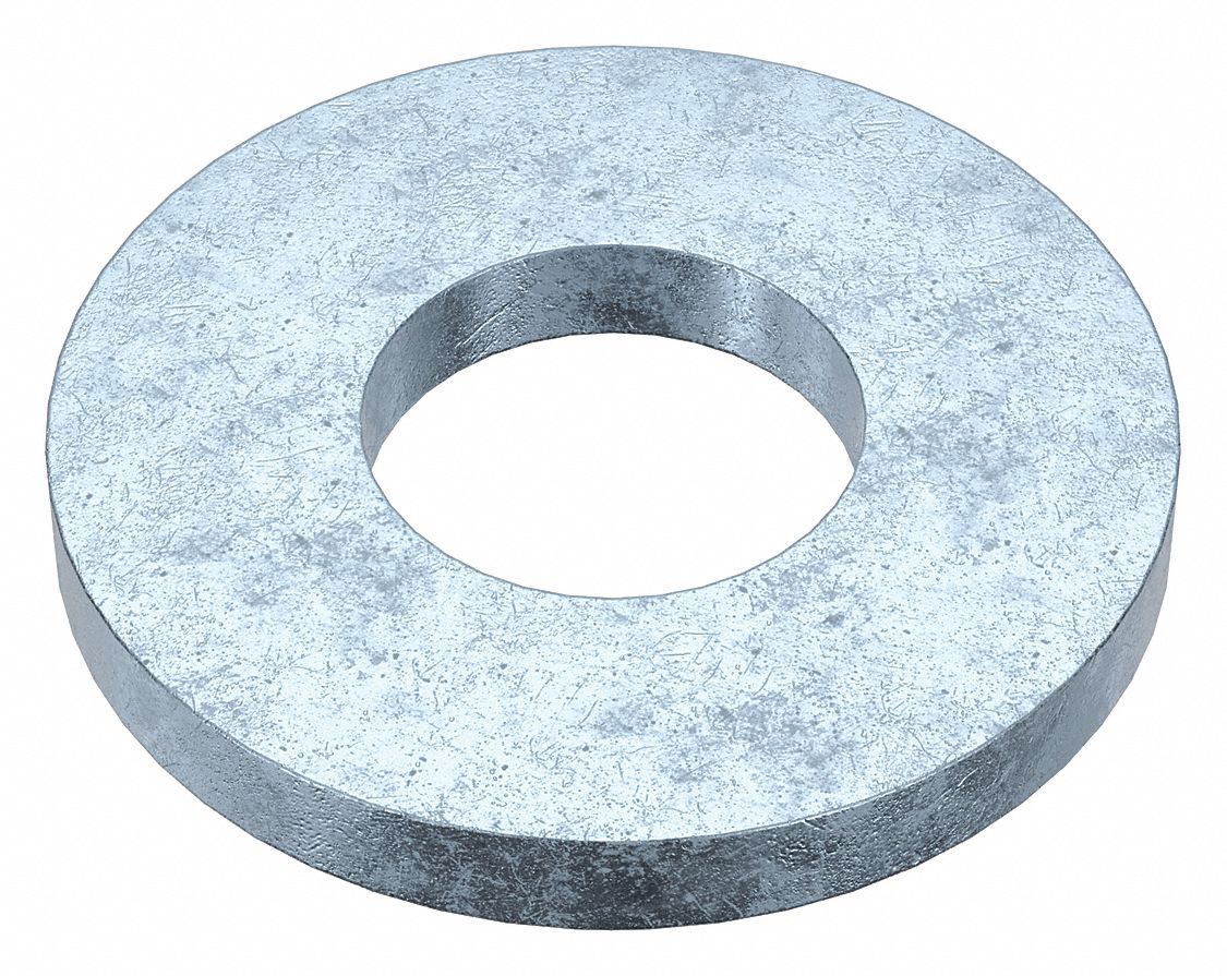 GRAINGER U382050210001 SAE Washer Steel Inside Dia 0.25 in PK40