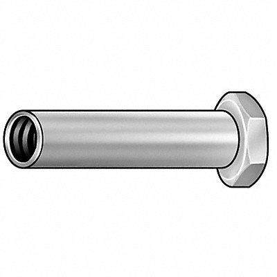 GRAINGER Z4187SS Architect Bolt 1 L 18-8SS 1/4 -20 PK2