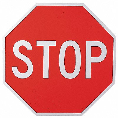 LYLE R1118DA D9768 Stop Traffic Sign 18 x 18