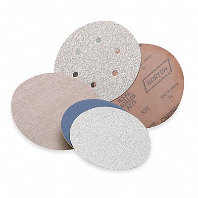 NORTON 7660701815 PSA Sanding Disc 5 in Dia P60 G PK4