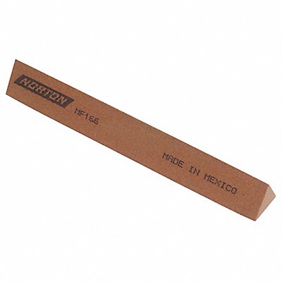 NORTON 61463686280 Sharpening File Tri A/O Orange/Brn Med