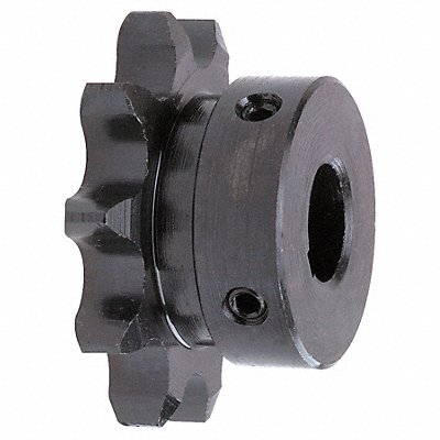 TSUBAKI 40B10F12 Single Strand Sprocket 1/2in 1/2in Single