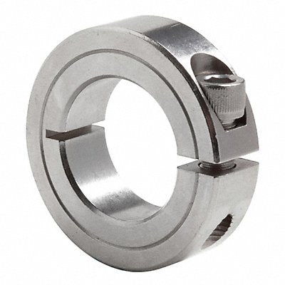 DAYTON 1L674 Shaft Collar Clamp 1Pc 3/16 In SS