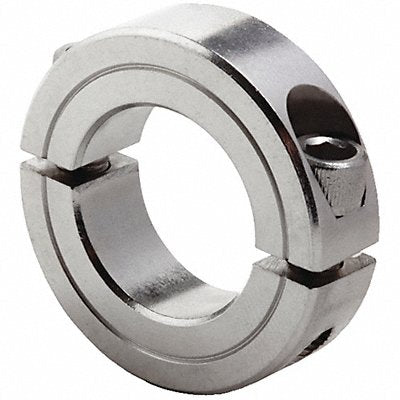 DAYTON 1L724 Shaft Collar Clamp 2Pc 1-3/8 In SS