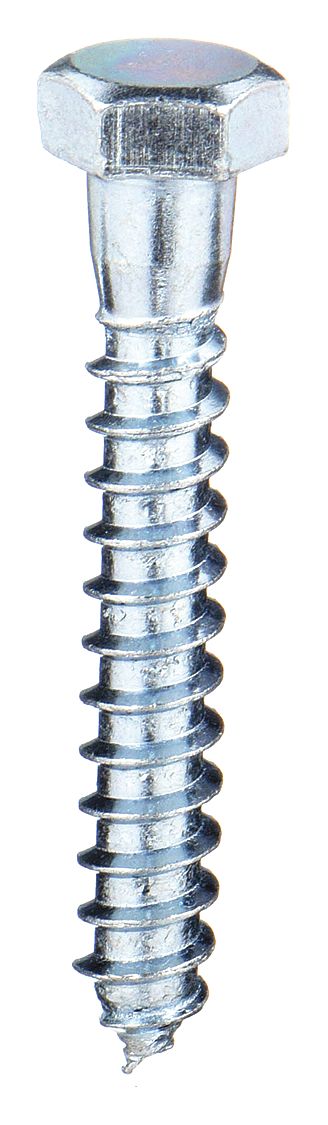 GRAINGER U082800310125 Hex Lag Screw 5/16 Zinc 1.25 L PK100