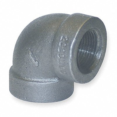GRAINGER 1LBG5 90 Elbow Malleable Iron 1/4 in NPT