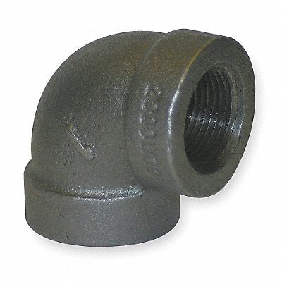 GRAINGER 2WJ97 90 Elbow Malleable Iron 2 1/2 in
