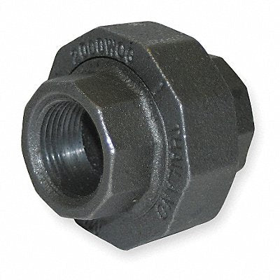 GRAINGER 1LCA5 Union Malleable Iron 1/2 in Female NPT