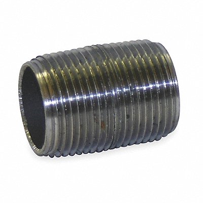 BECK 330009804 Black Close Pipe Nipple Threaded 3/8x
