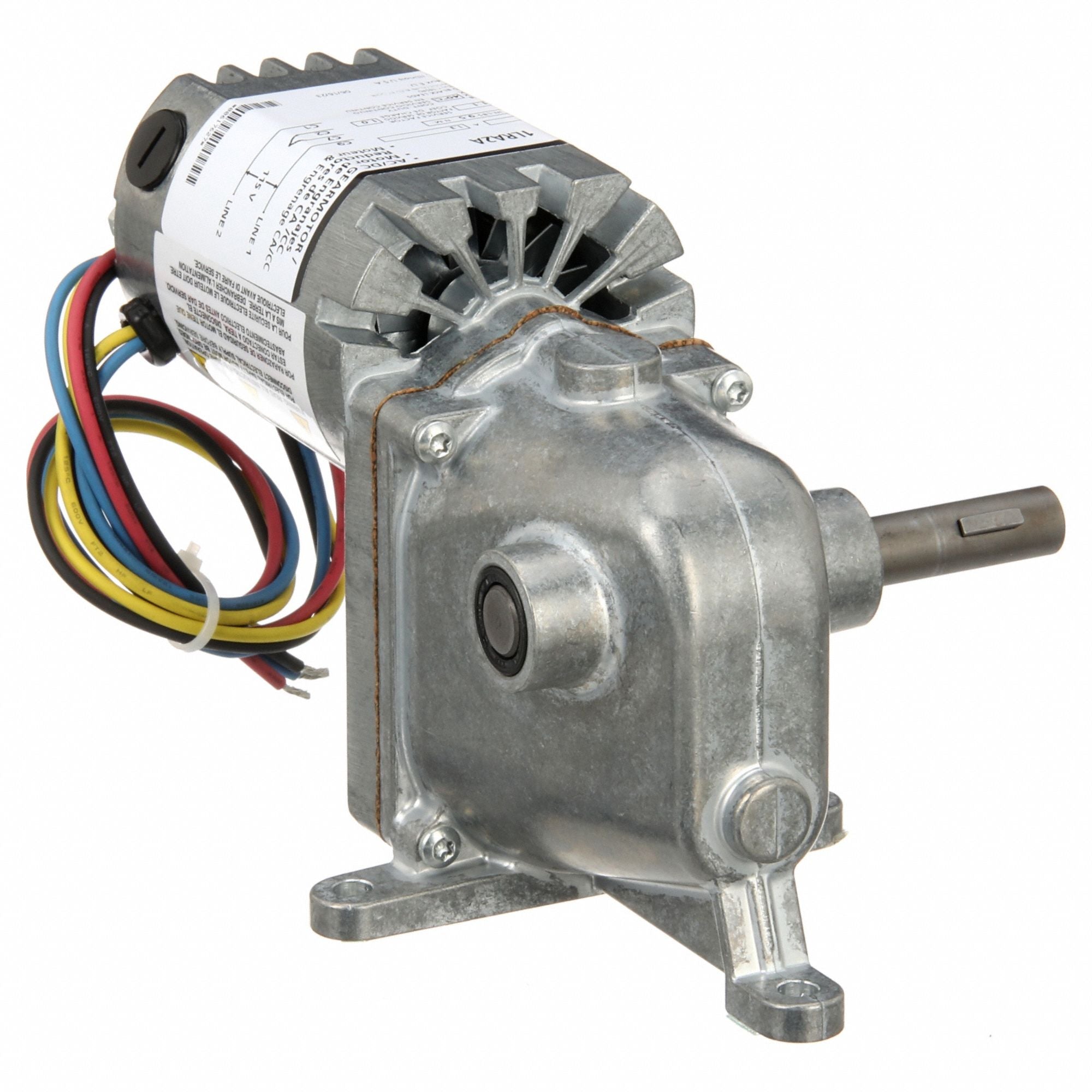 DAYTON 1LRA2 AC/DC Gearmotor 13 rpm 115V Open Vented
