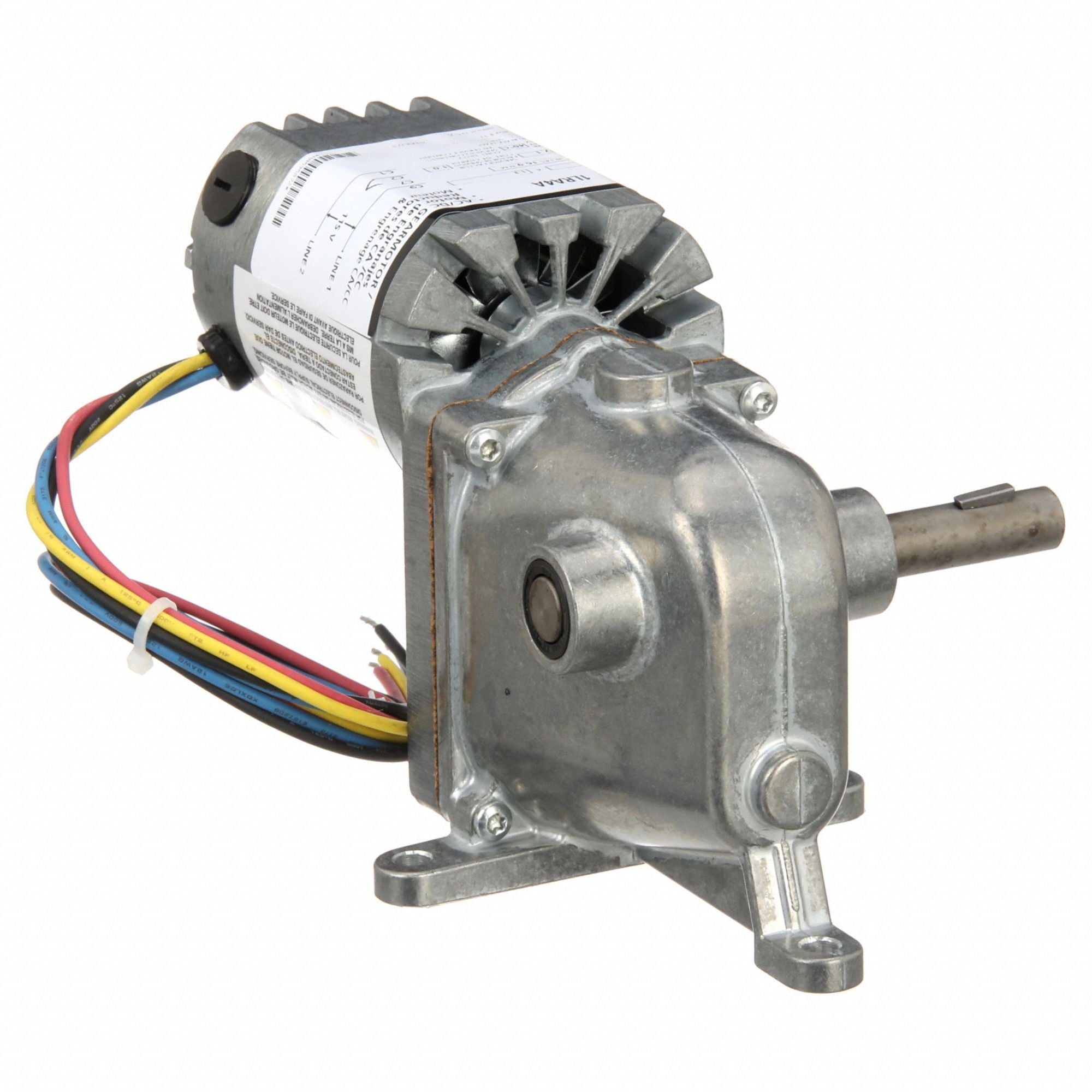 DAYTON 1LRA4 AC/DC Gearmotor 8 rpm 115V Open Vented