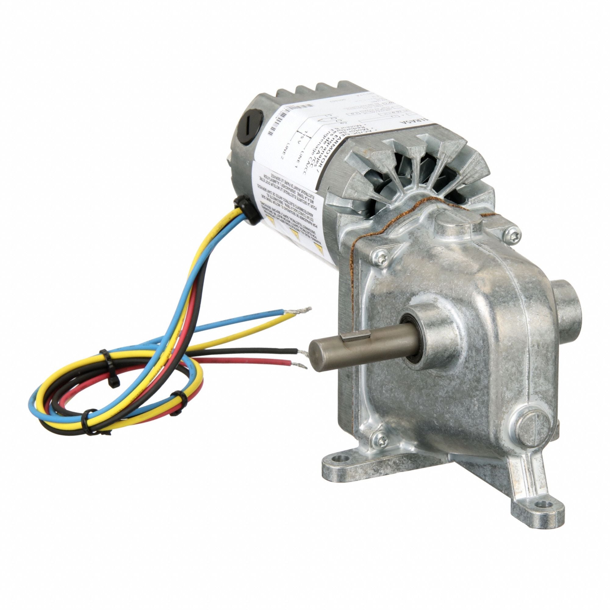 DAYTON 1LRA5 AC/DC Gearmotor 8 rpm 115V Open Vented