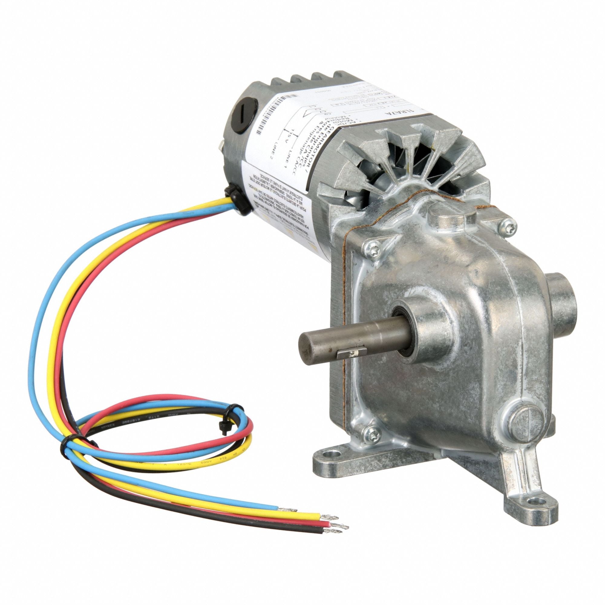 DAYTON 1LRA7 AC/DC Gearmotor 4.5 rpm 115V Open Vented