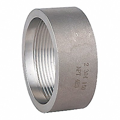GRAINGER 40HC111N010 Half Coupling 304 SS 1 in Class 150