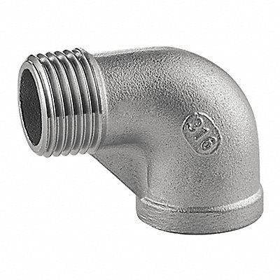 GRAINGER 60SE113N114 90 Street Elbow 316 SS 1 1/4 in NPT