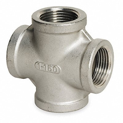 GRAINGER 4381037910 Cross 316 SS 4 in Pipe Size Female NPT
