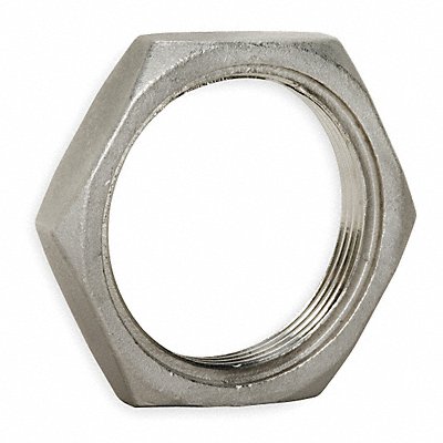 GRAINGER 4381038060 Locknut 304 SS 1 1/4 in FNPT Class 150