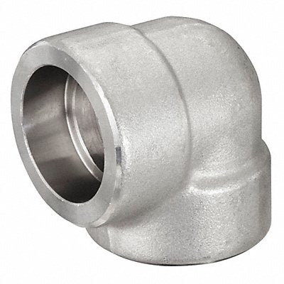 GRAINGER 4307005418 90 Elbow 316 SS 1 1/2 in Class 3000