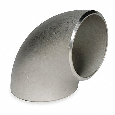 GRAINGER 4381009600 90 Short Radius Elbow 304L SS 1 in