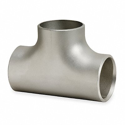 GRAINGER 4381018610 Tee 304L SS 3/4 in Pipe Size Buttweld