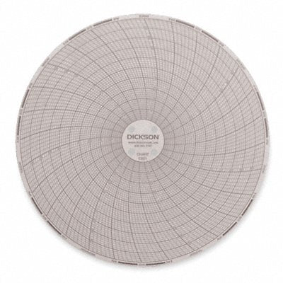 DICKSON C651 J2666 Circular Paper Chart 7 day 60 pkg