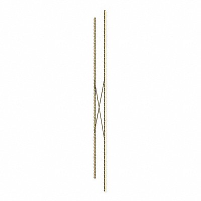 TENNSCO UPA120 Shelving Post Tan 16ga 120in