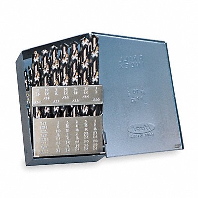 CHICAGO-LATROBE 57719 Screw Machine Drill Bit Set 29pc HSS