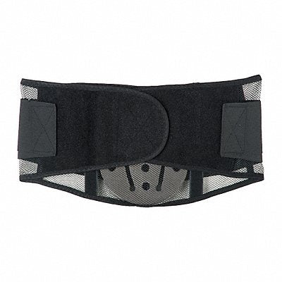 CONDOR 1M702 D0586 Back Support with Lumbar Pad Black S
