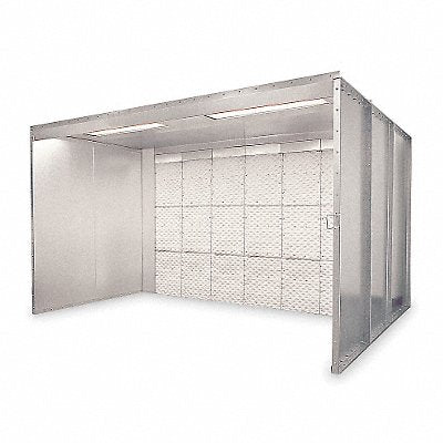 GLOBAL FINISHING SOLUTIONS GIFPG08086 Paint Spray Booth 8 x8 x6 ft.