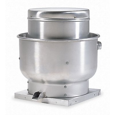 DAYTON 800ZR0 Centrifugal Upblast Fan Al 16-1/2 in dia