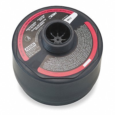 MSA 10067469 Gas Mask Canister Black Magenta