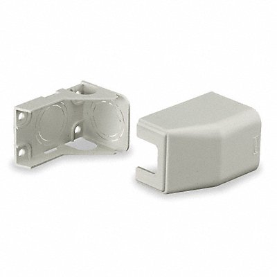HUBBELL WIRING DEVICE-KELLEMS PT12CA Ceiling Adaptor White PVC Premise-Trak