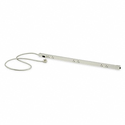 HUBBELL WIRING DEVICE-KELLEMS PT203112P Outlet Strip 6 Outlet 20A 36 L Wht