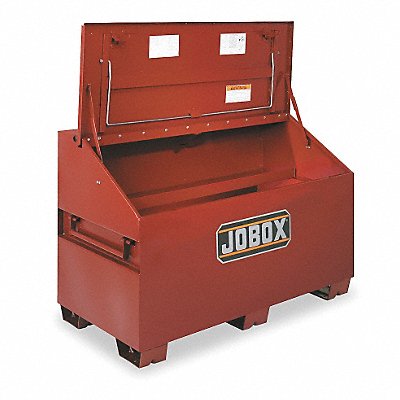 CRESCENT JOBOX 1680990 Slope-Lid Jobsite Box 39 1/2 in Brown