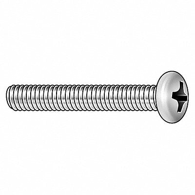 GRAINGER MPPD020160100P1 MS M2-0.40 Zinc Plated 16mm 100PK