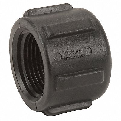 GRAINGER CAP100 Cap 1 in Pipe Size Schedule 80 FNPT