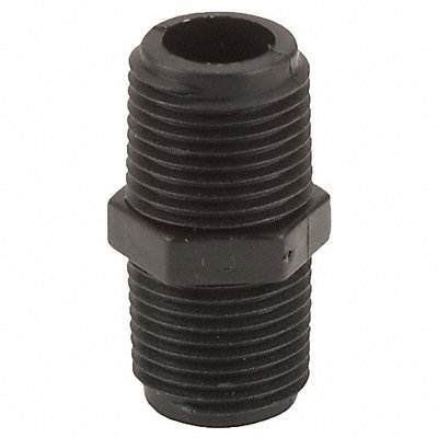 GRAINGER NIP050SH Hex Nipple 1/2 in Schedule 80 MNPT
