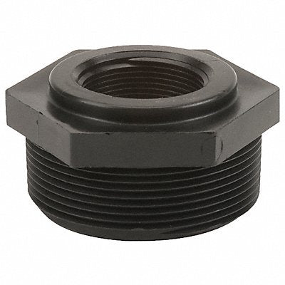 GRAINGER RB300150 Reducing Bushing 3 x 1 1/2 in Black NPT