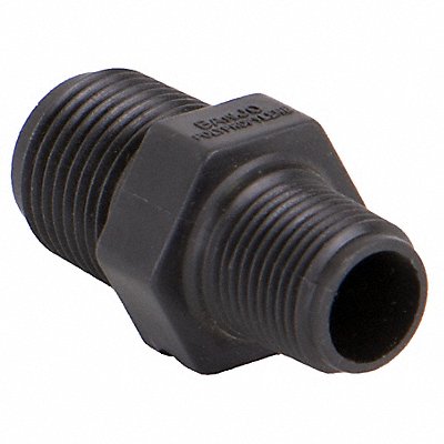 GRAINGER RN050038 Reducing Nipple 1/2 x 3/8 in Schedule 80