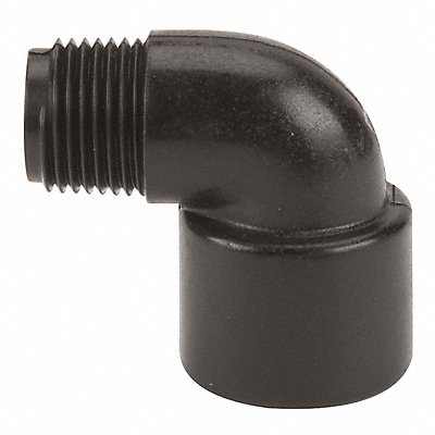 GRAINGER SL03890 Street Elbow 90 Degrees 3/8 in NPT