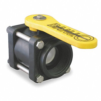 BANJO V100FP Manual 2-Way Ball Valve NPT Polypro