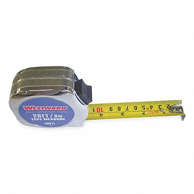 WESTWARD 1MKT1 Tape Measure 1 x26 ft Carbon Steel