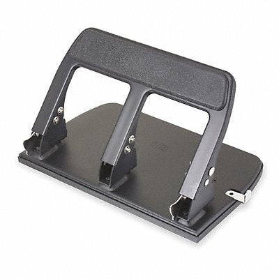 OFFICEMATE 90089 Heavy Duty Paper Punch Three Hole Blk