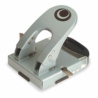 OFFICEMATE 90101 Two-Hole Paper Punch Silver
