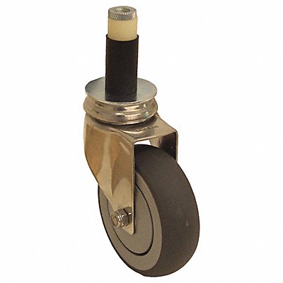 GRAINGER P14SRP050KSX3 Debris-Resist Quiet Expand Stem Castor