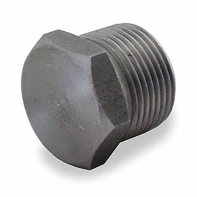 GRAINGER 1MNF5 Hex Head Plug Forged Steel 1/2 in