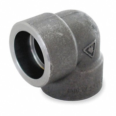 GRAINGER 1MNL9 90 Elbow Forged Steel 2 in Class 3000