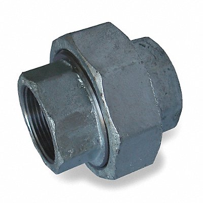 GRAINGER 1LBT5 Union Malleable Iron 1 1/2 in NPT