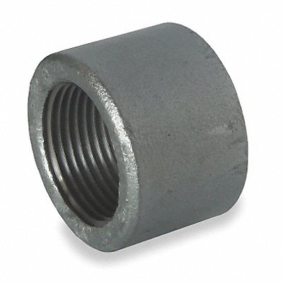 GRAINGER 1MPK8 Round Cap Forged Steel 3/4 in FNPT